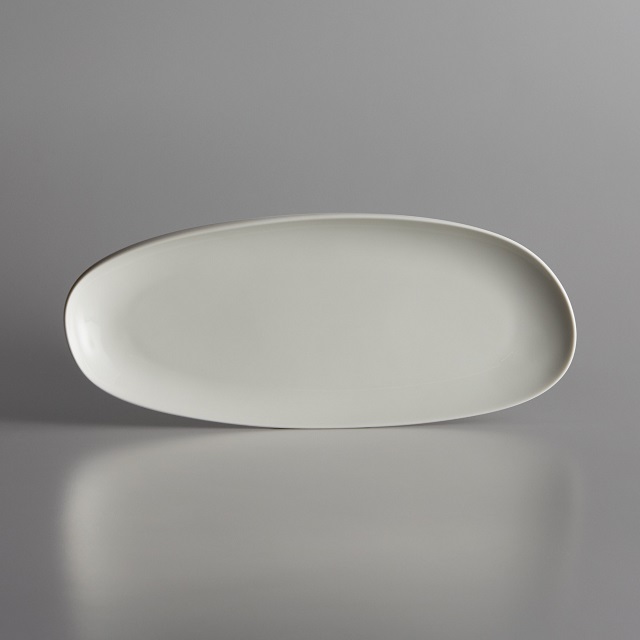 Schönwald Wellcome Platter Oval Coupe/숀발트 웰컴 크림색상 타원 굽부접시