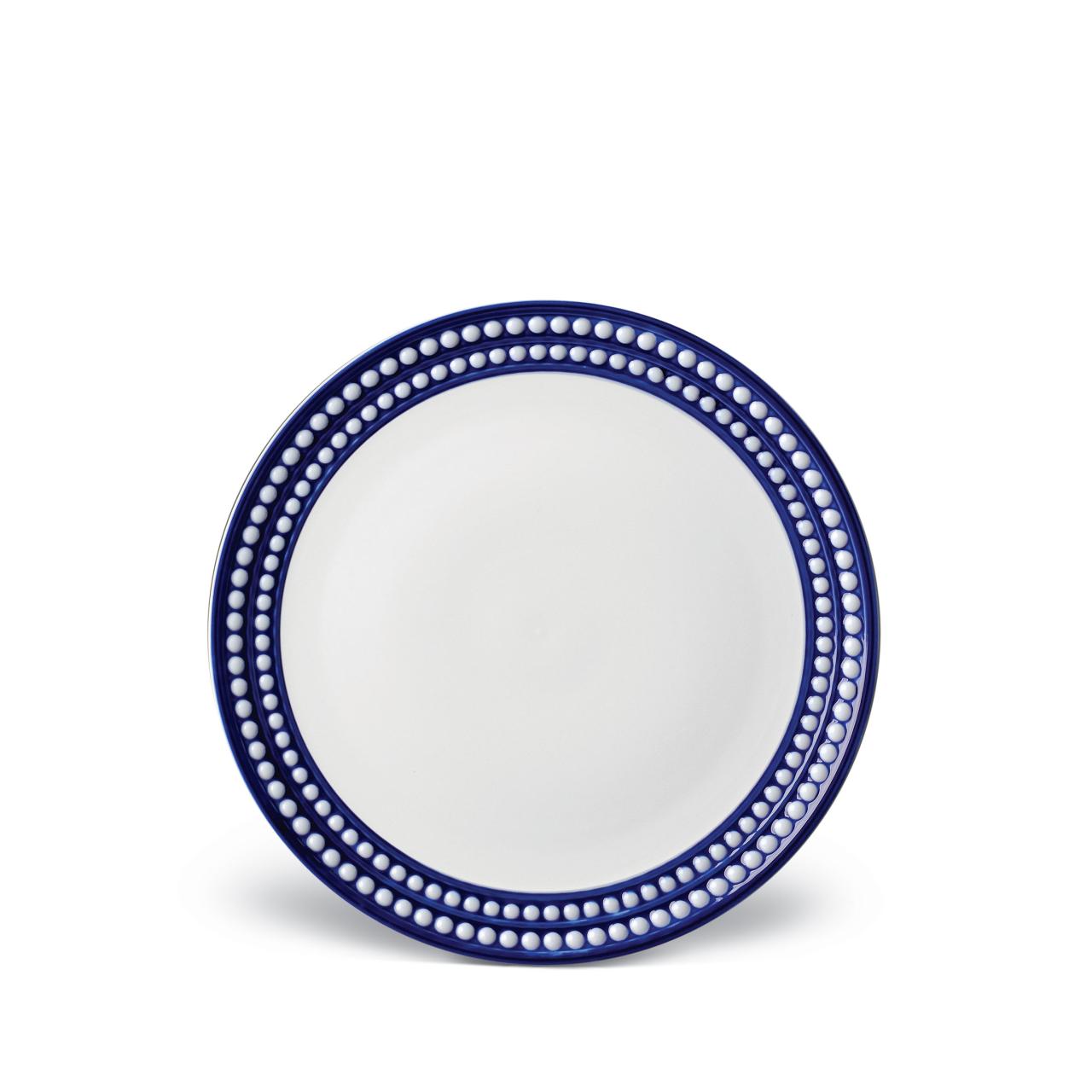 L'Objet Perlée Bleu Dessert Plate/엘오브제 블루 디저트접시 22cm