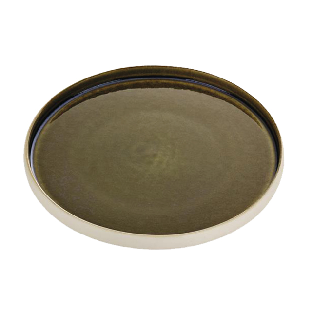 Schönwald Playground Nara Plate flat round Gray/숀발트 플레이그라운드 나라 원형 접시 - 그레이