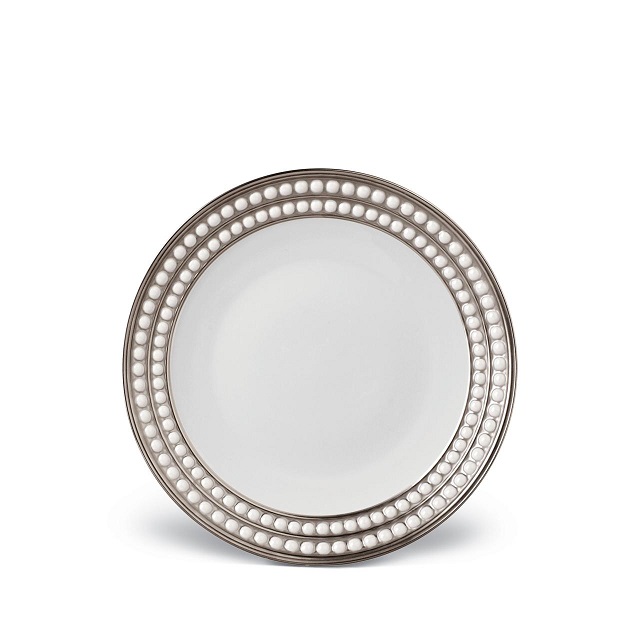 L'Objet Perlée Platinum Dessert Plate/엘오브제 뻬를리 플래티늄 디저트접시 22cm