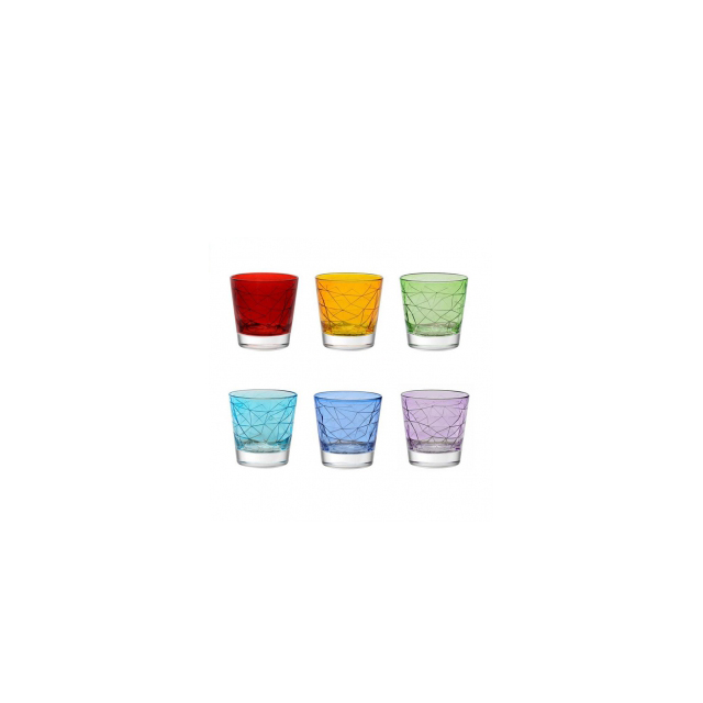 VIDIVI Dolomiti Arlecchino Colored Tumblers/비디비 돌로미티 알레치노 텀블러