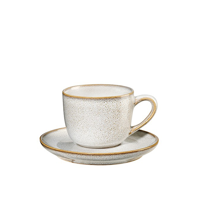 ASA Selection Saisons Sand Espresso Cup with Saucer/아사 셀렉션 세조 샌드 에스프레소잔 세트 90ml