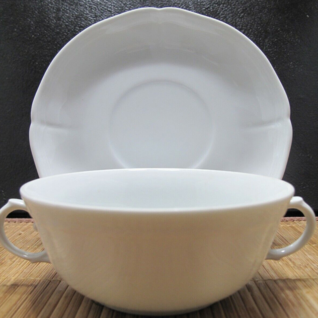 Richard Ginori 1735 Antico Doccia Soup Bowl & Saucer/리차드 지노리 안티코 도치아 수프볼 세트 350ml